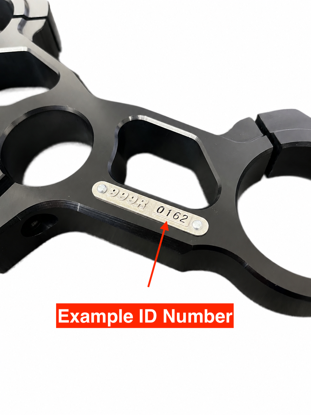Ducati 999R Steering Head Plaque