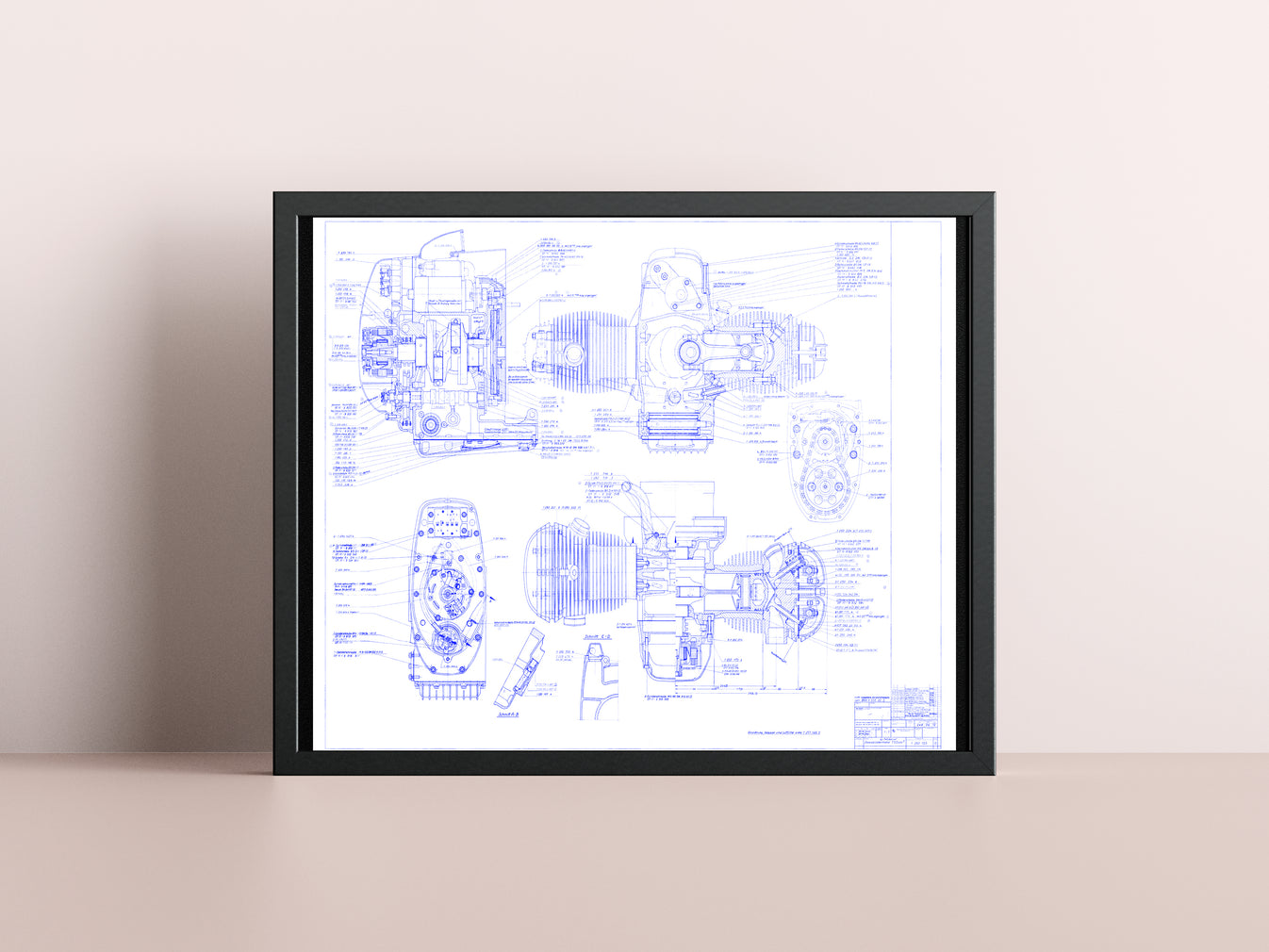 /5 Airhead Engine Poster – Workshop Rebuild