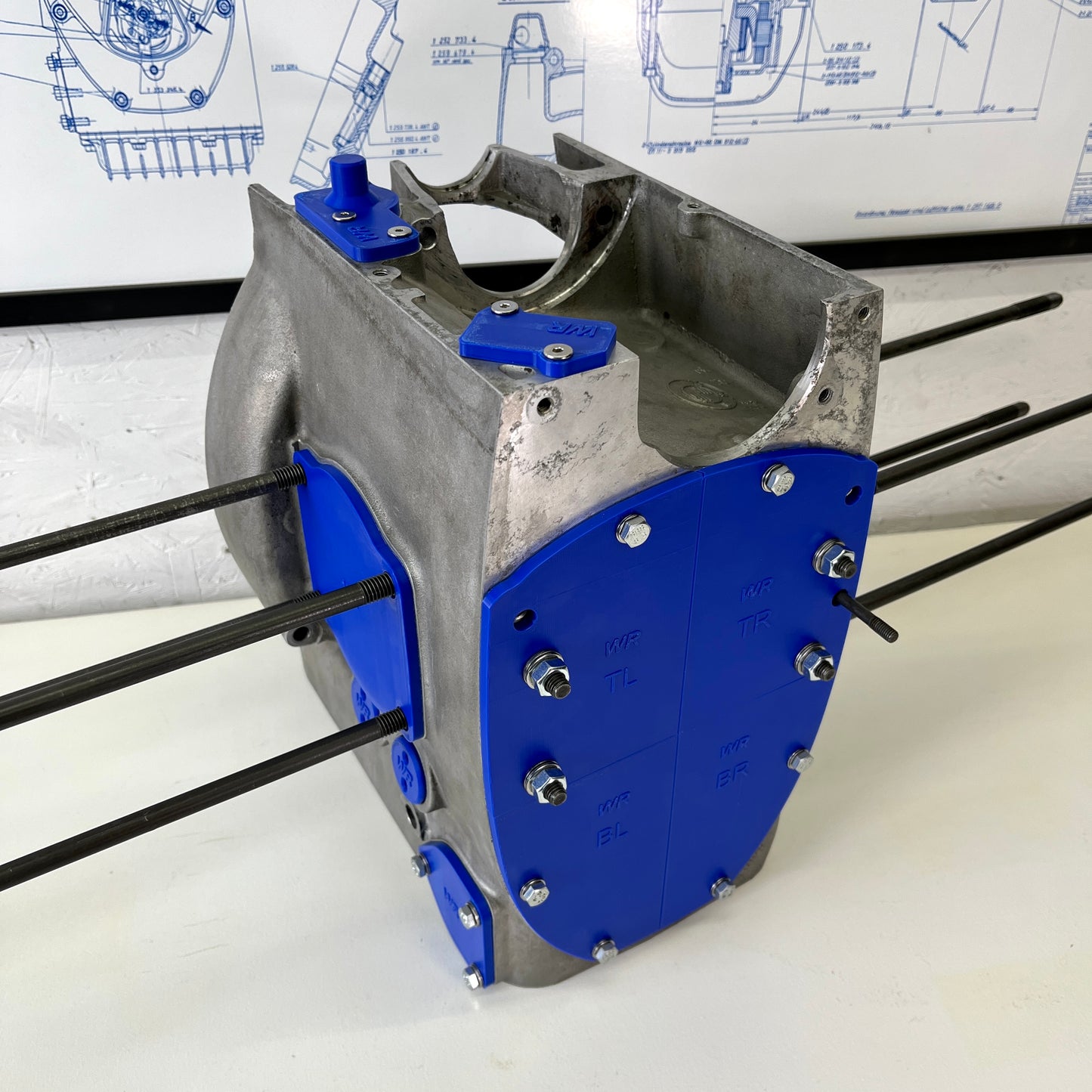 BMW R100 ENGINE BLOCK COVER SET