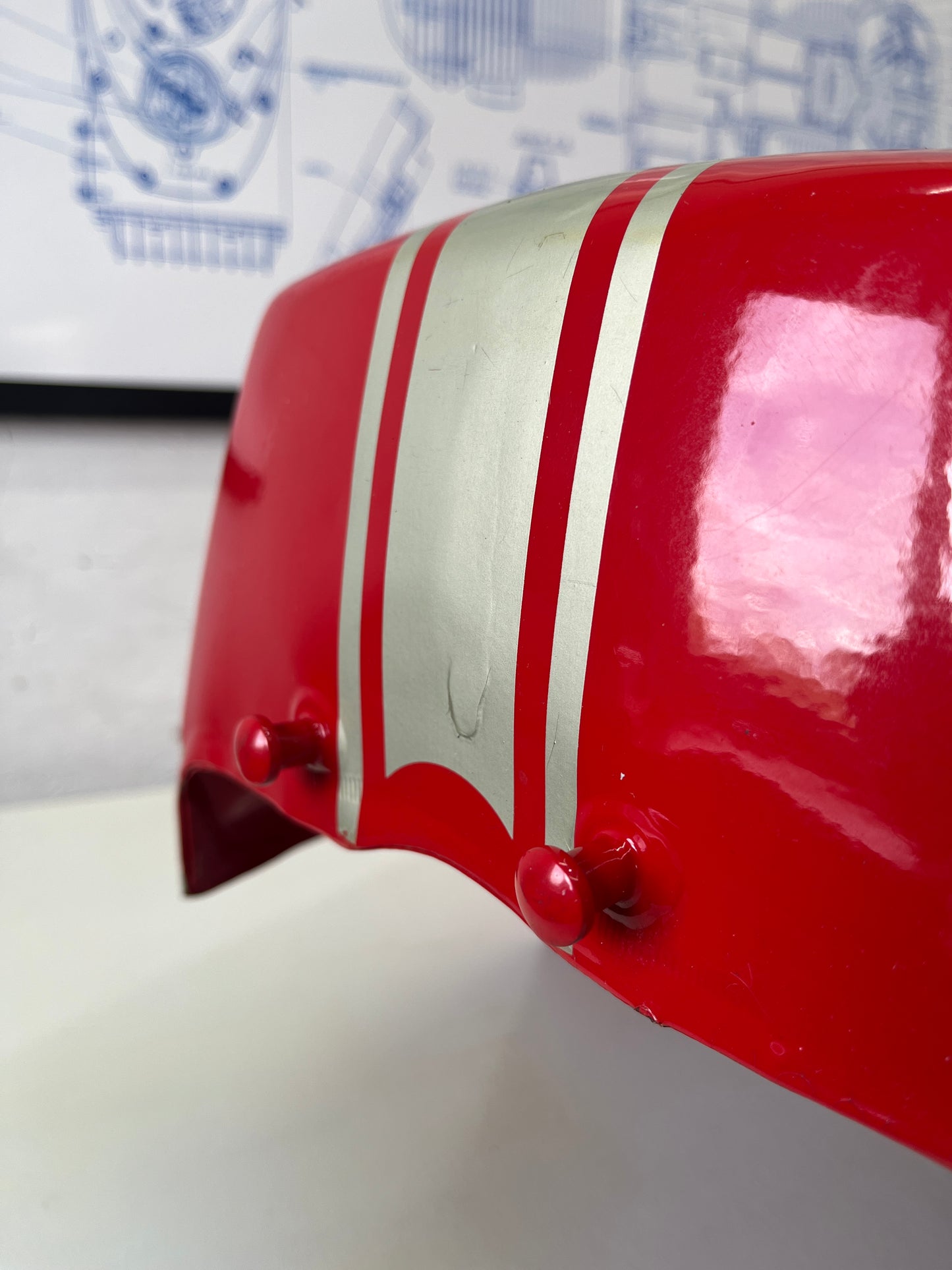 NOS 1974/75 Ducati 860 GT Fuel Tank (RED)