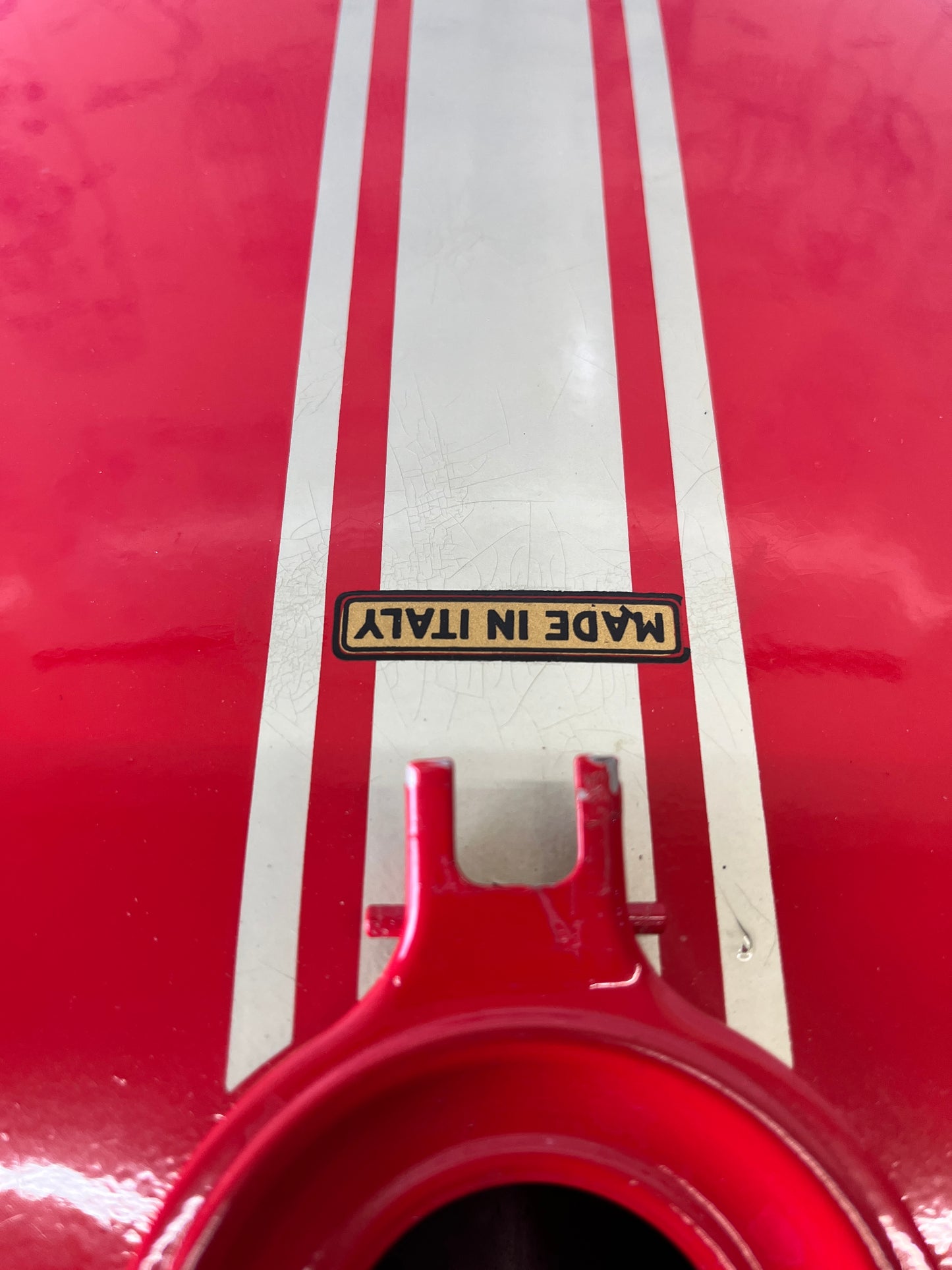 NOS 1974/75 Ducati 860 GT Fuel Tank (RED)