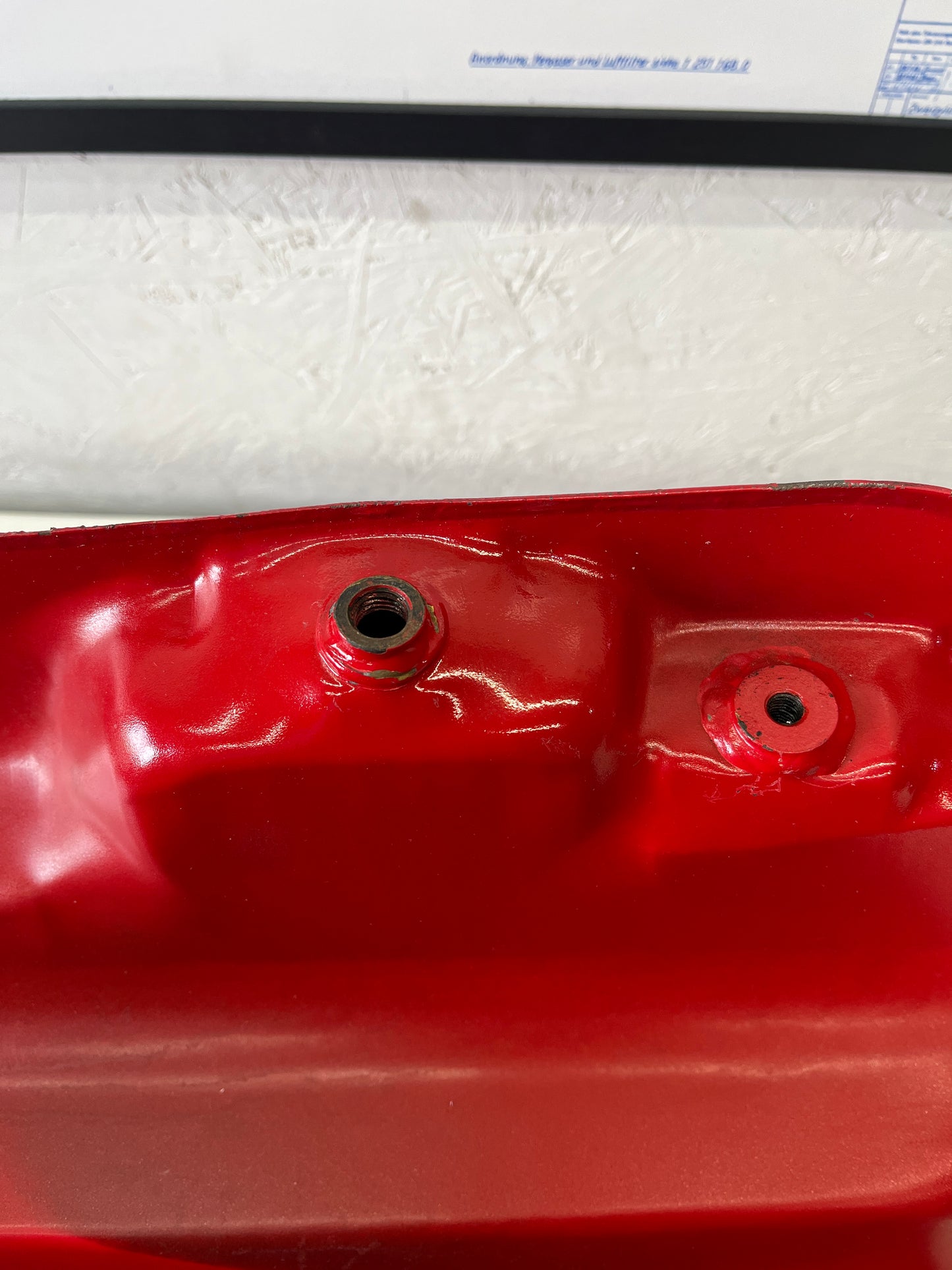 NOS 1974/75 Ducati 860 GT Fuel Tank (RED)