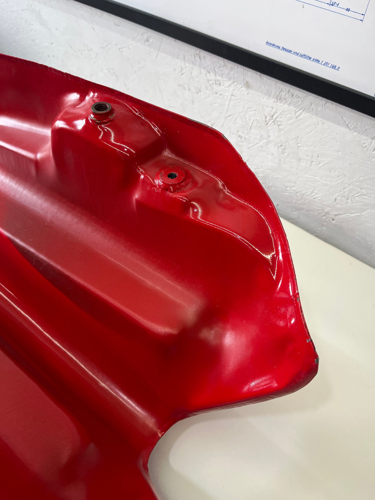 NOS 1974/75 Ducati 860 GT Fuel Tank (RED)