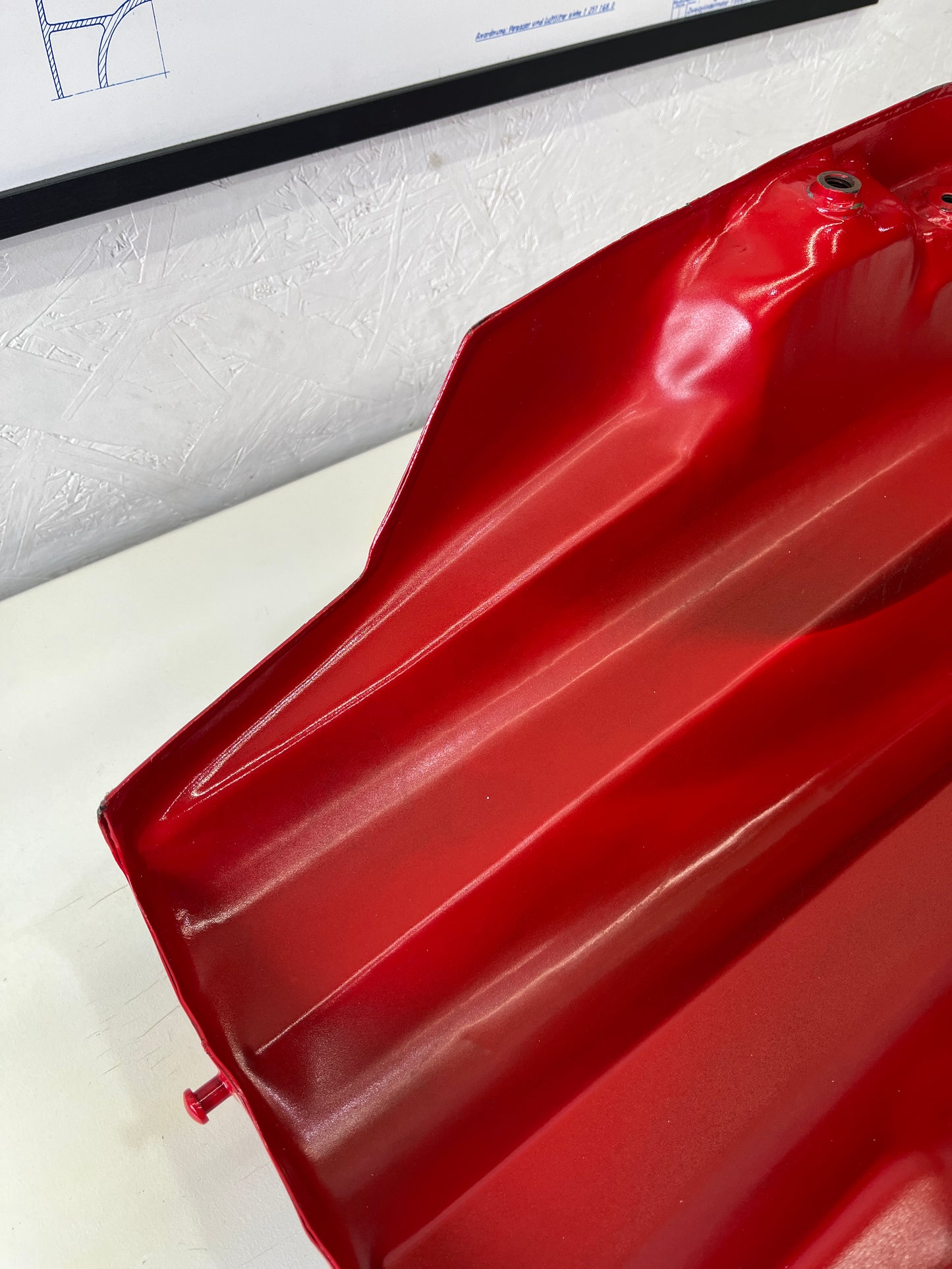 NOS 1974/75 Ducati 860 GT Fuel Tank (RED)