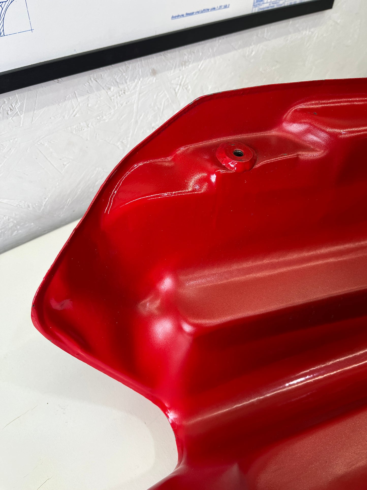 NOS 1974/75 Ducati 860 GT Fuel Tank (RED)