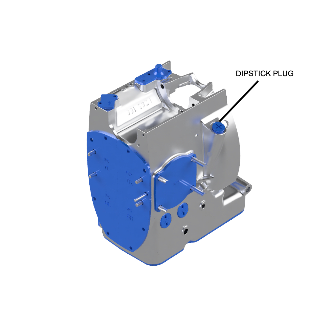 BMW R100 ENGINE BLOCK COVER SET
