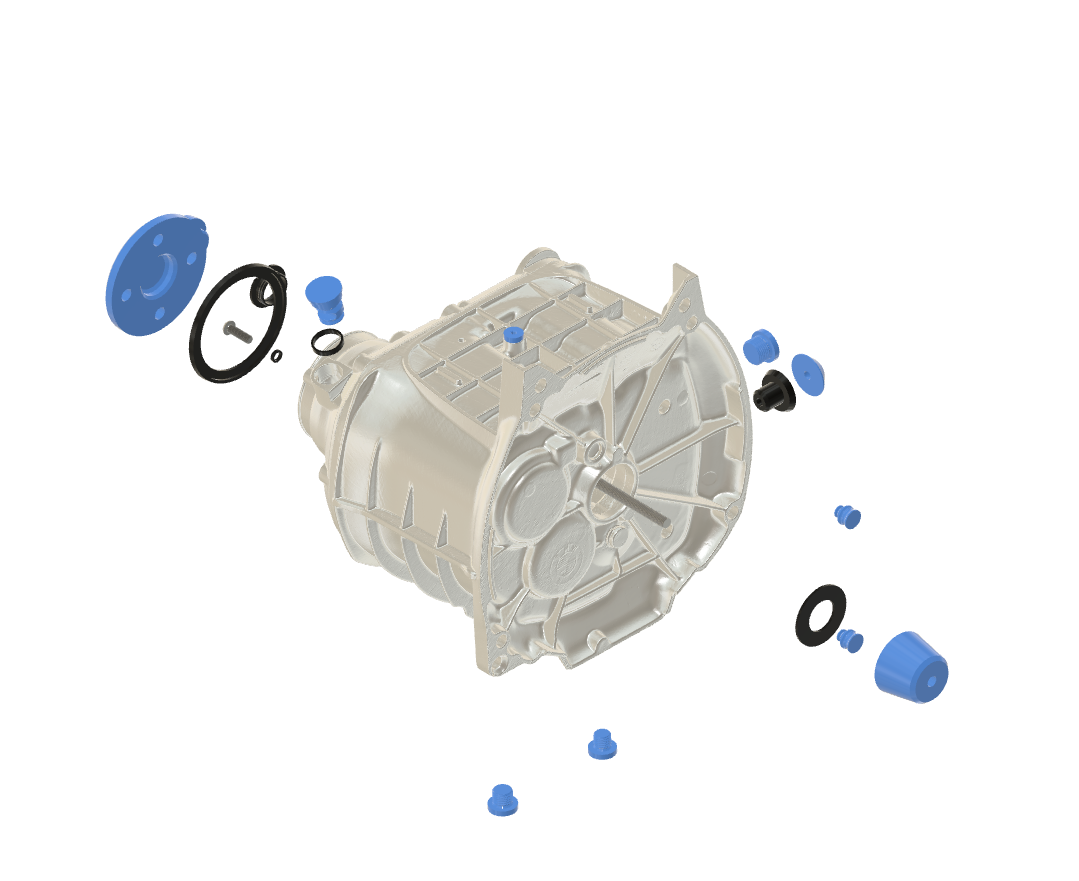 BMW 5-SPEED GEARBOX COVER SET